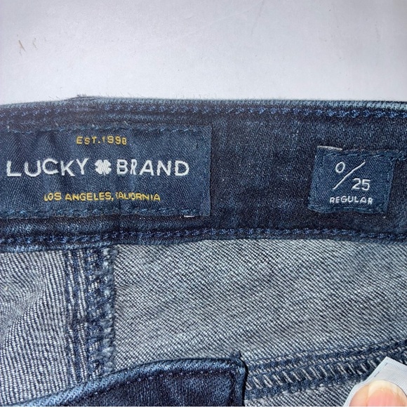 Lucky Brand Jeans Women's size 0/25 Stretch Lolita Skinny Dark Wash *READ DESCR - Picture 7 of 8